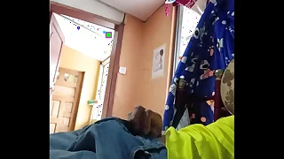 Latin male masturbating his cock very munificent